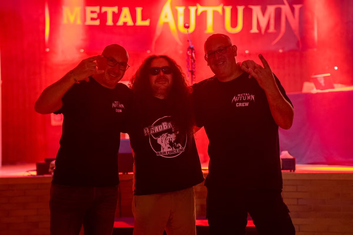 Marco, Paul und Michael beim ersten METAL AUTUMN